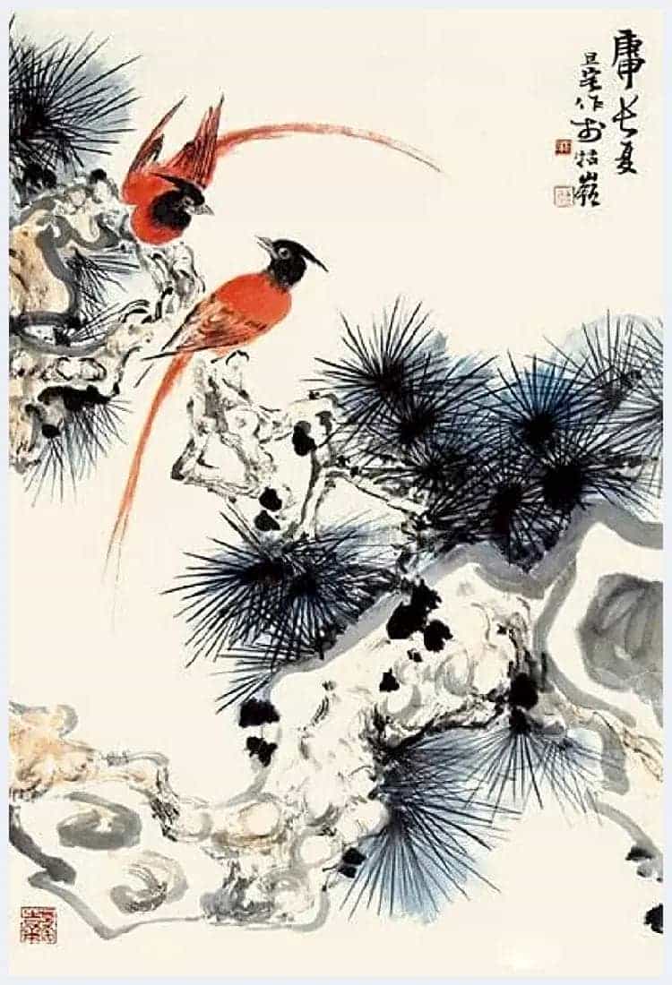 刘旦宅花鸟画作品欣赏_第24张