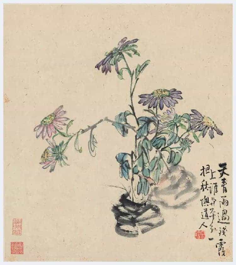 李鱓花鸟册页欣赏_第5张