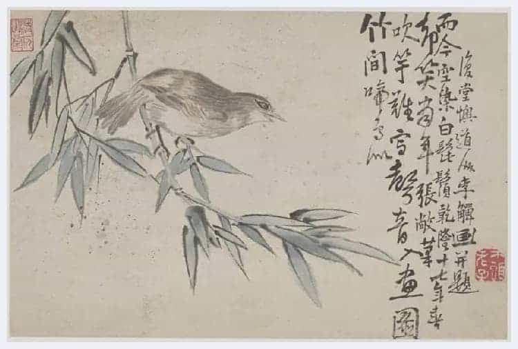 李鱓花鸟册页欣赏_第25张