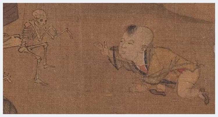 李嵩作品《骷髅幻戏图》欣赏_第3张