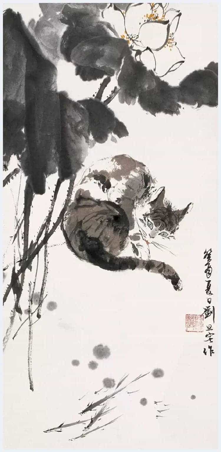 刘旦宅花鸟画作品欣赏_第12张
