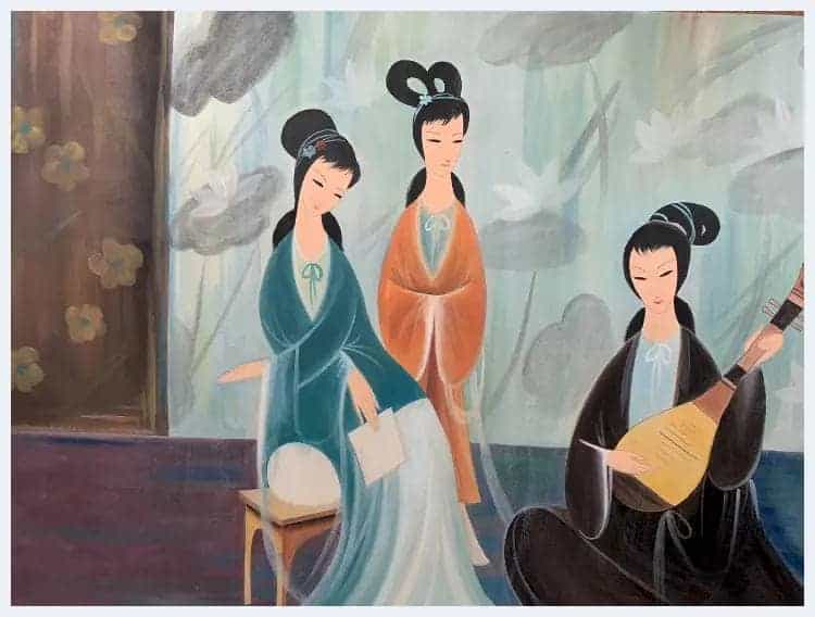 林风眠丈二钜制《五美图》堪称镇馆之宝！_第2张