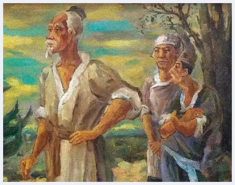 徐悲鸿油画《九方皋》欣赏_第3张