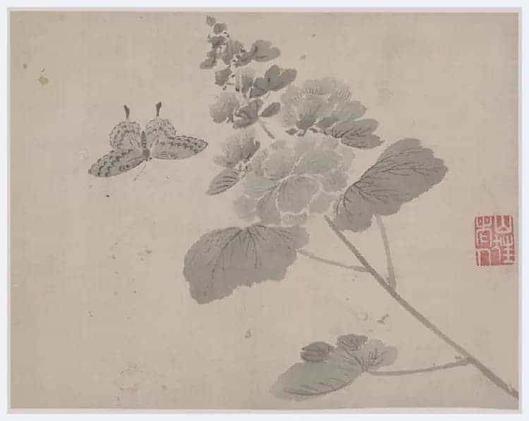 杜大成《花卉草虫图册》图赏_第6张
