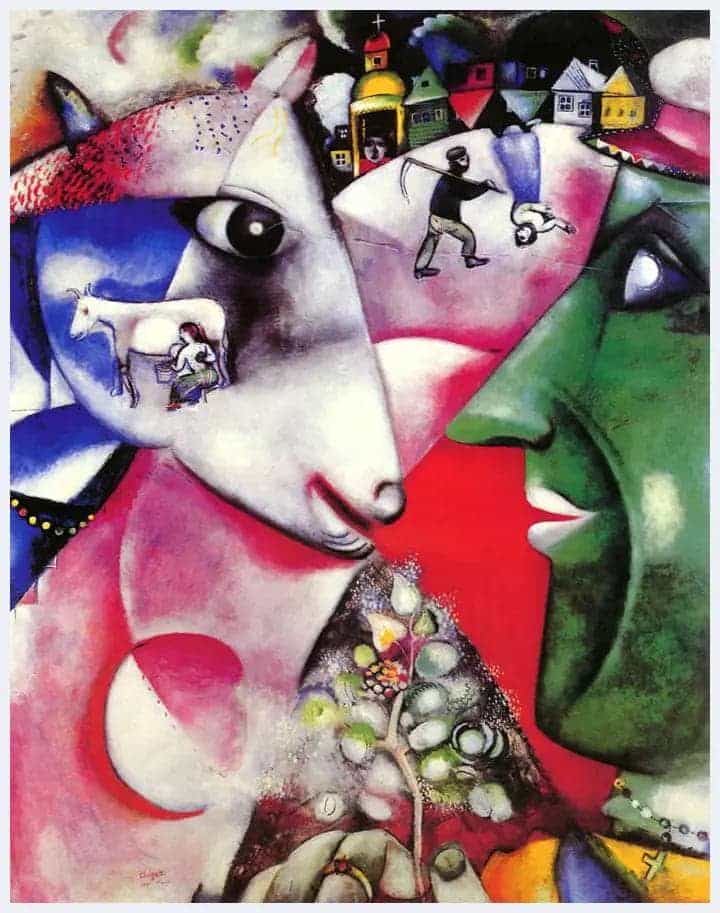 夏加尔绘画作品欣赏_第11张