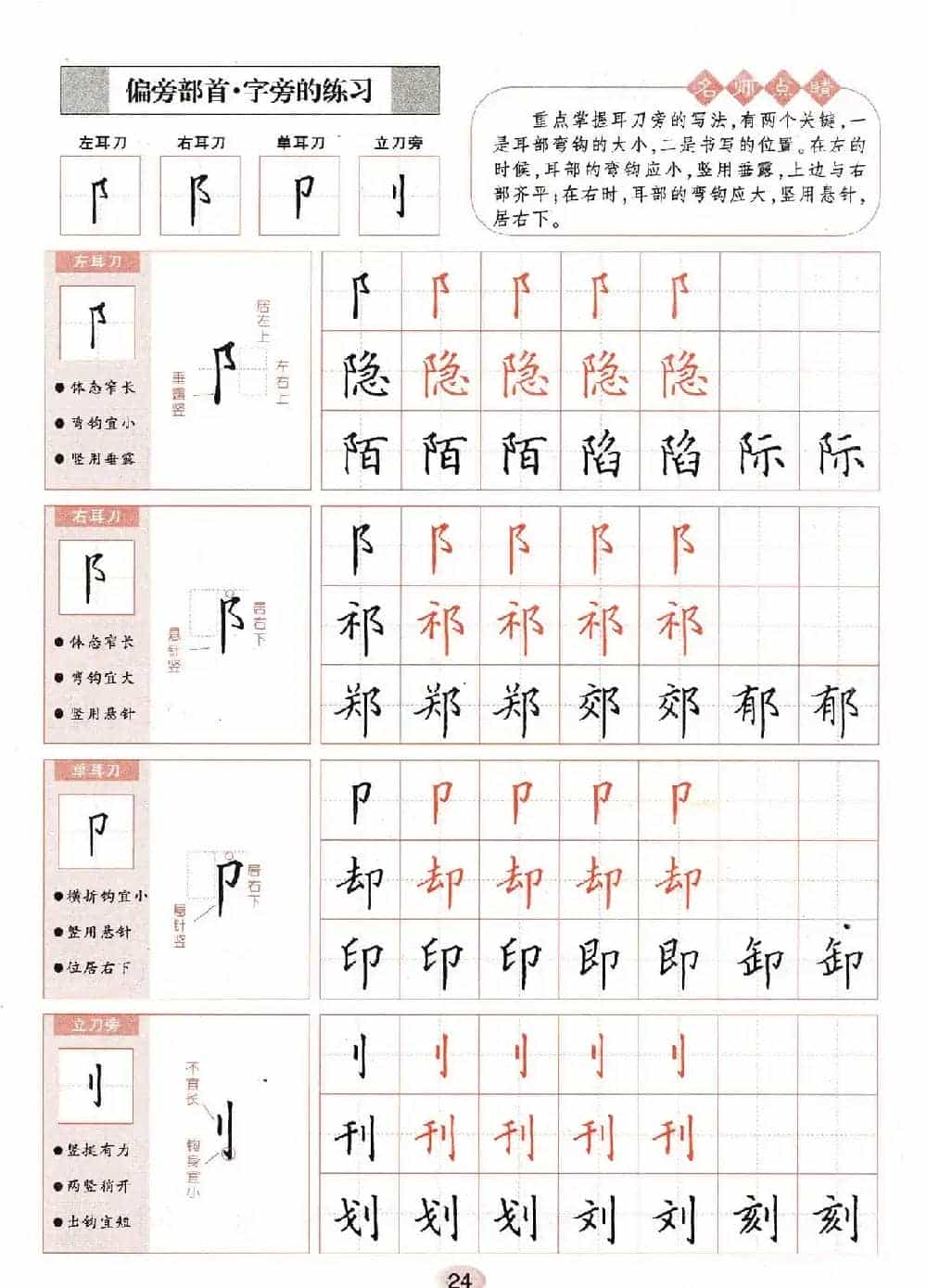 田英章钢笔楷书字帖《无师自通学书法》_第25张