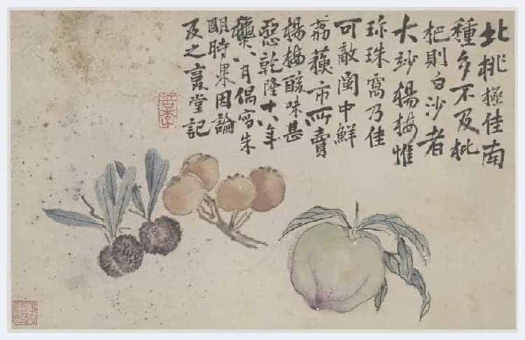 李鱓花鸟册页欣赏_第32张