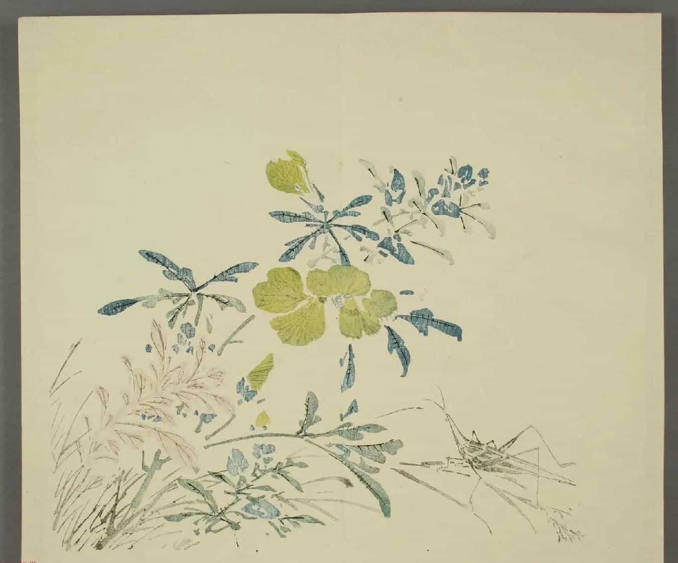 日本竹洞花鸟画欣赏《融斋画谱》_第22张