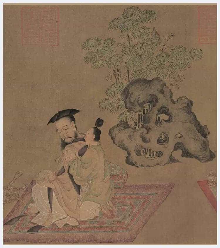孙位《竹林七贤图》残卷欣赏_第4张