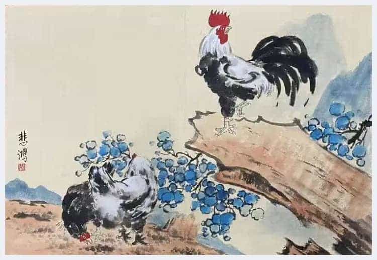 徐悲鸿《十二生肖图册》绝世孤品首现！_第8张