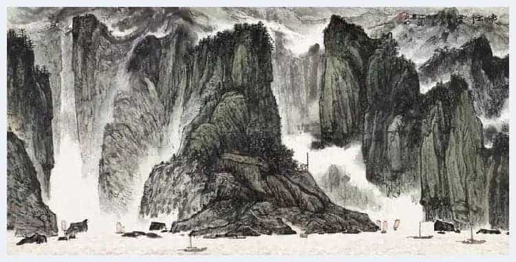 亚明的画多少钱一尺丨亚明字画拍卖纪录_第5张