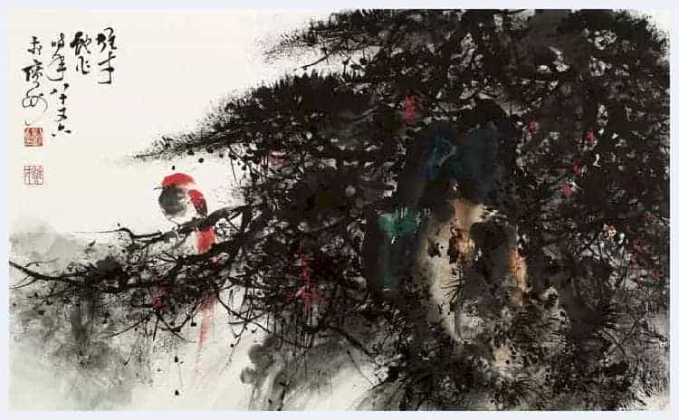 黎雄才花鸟画图赏_第4张