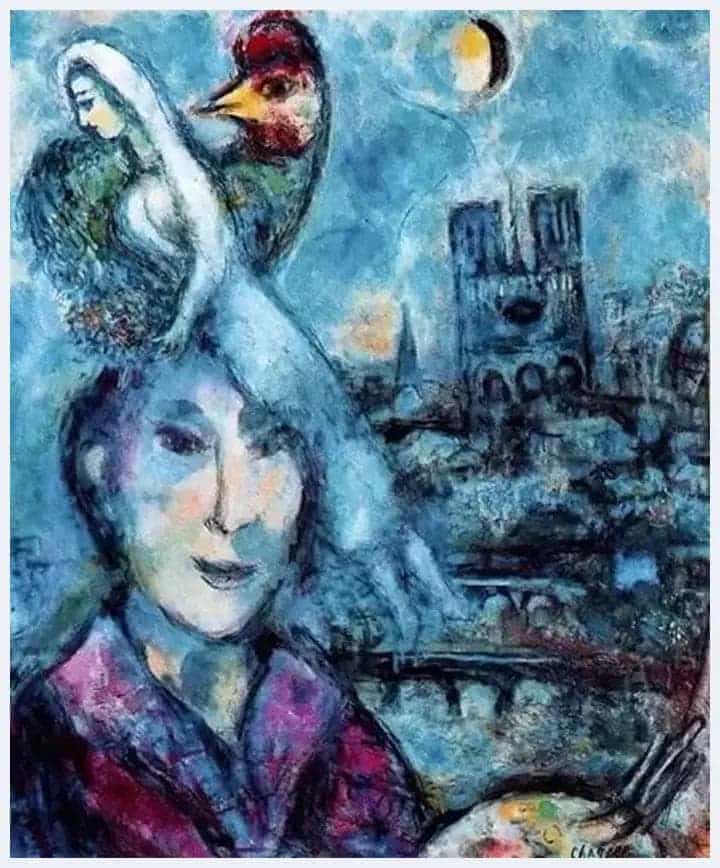 夏加尔绘画作品欣赏_第18张