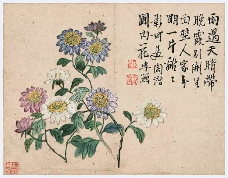 李鱓花鸟册页欣赏_第22张