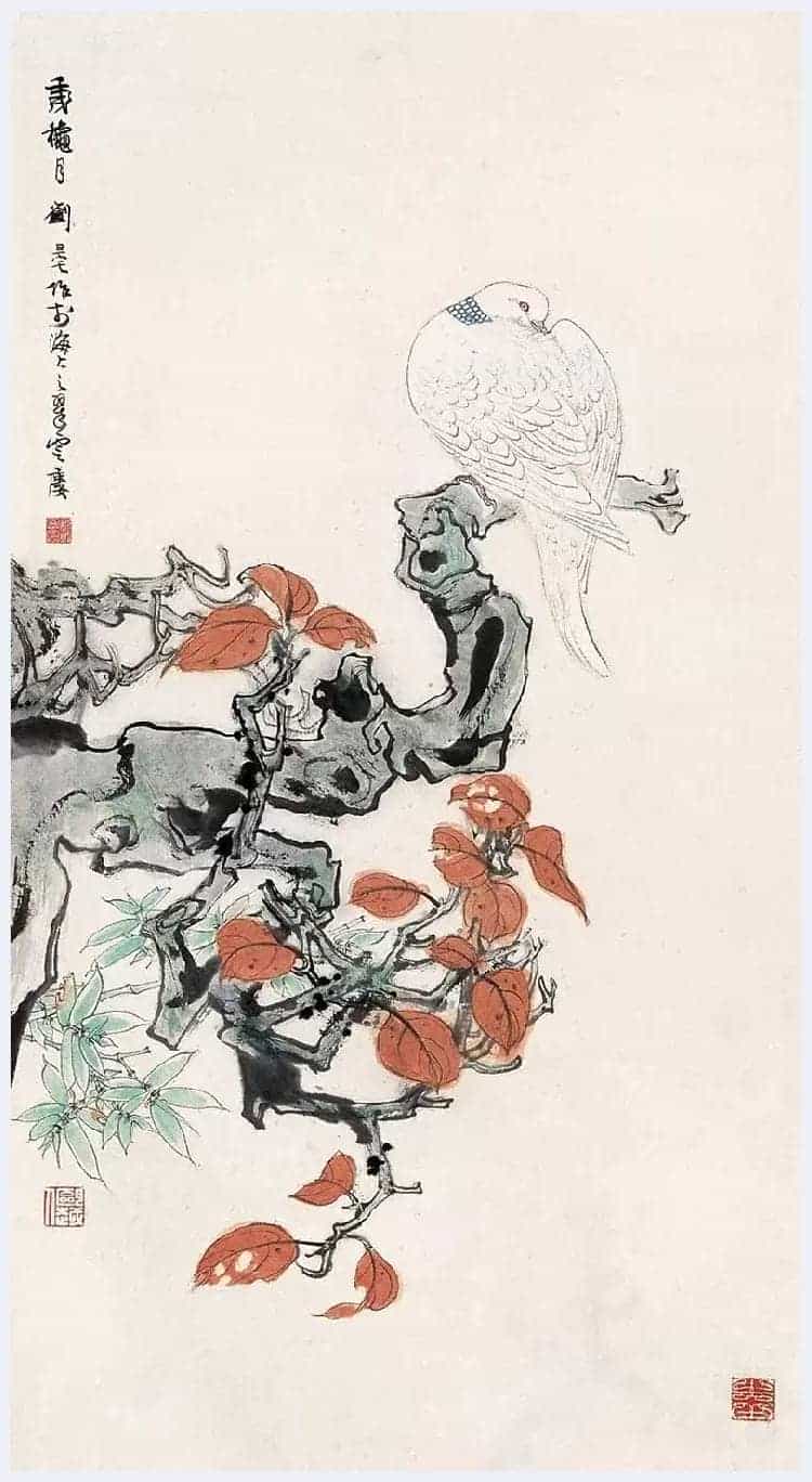 刘旦宅花鸟画作品欣赏_第31张