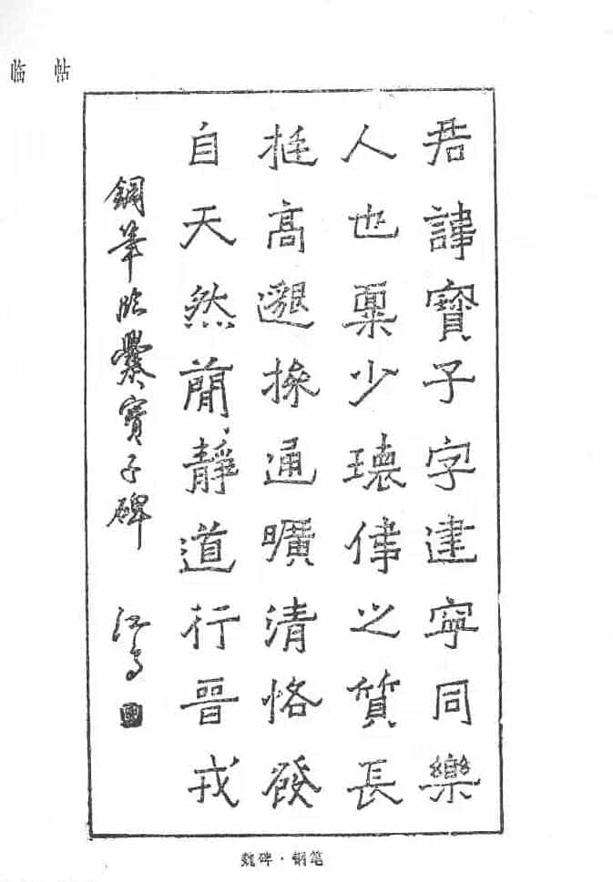 沈鸿根硬笔书法字帖《江鸟钢笔书法》_第77张