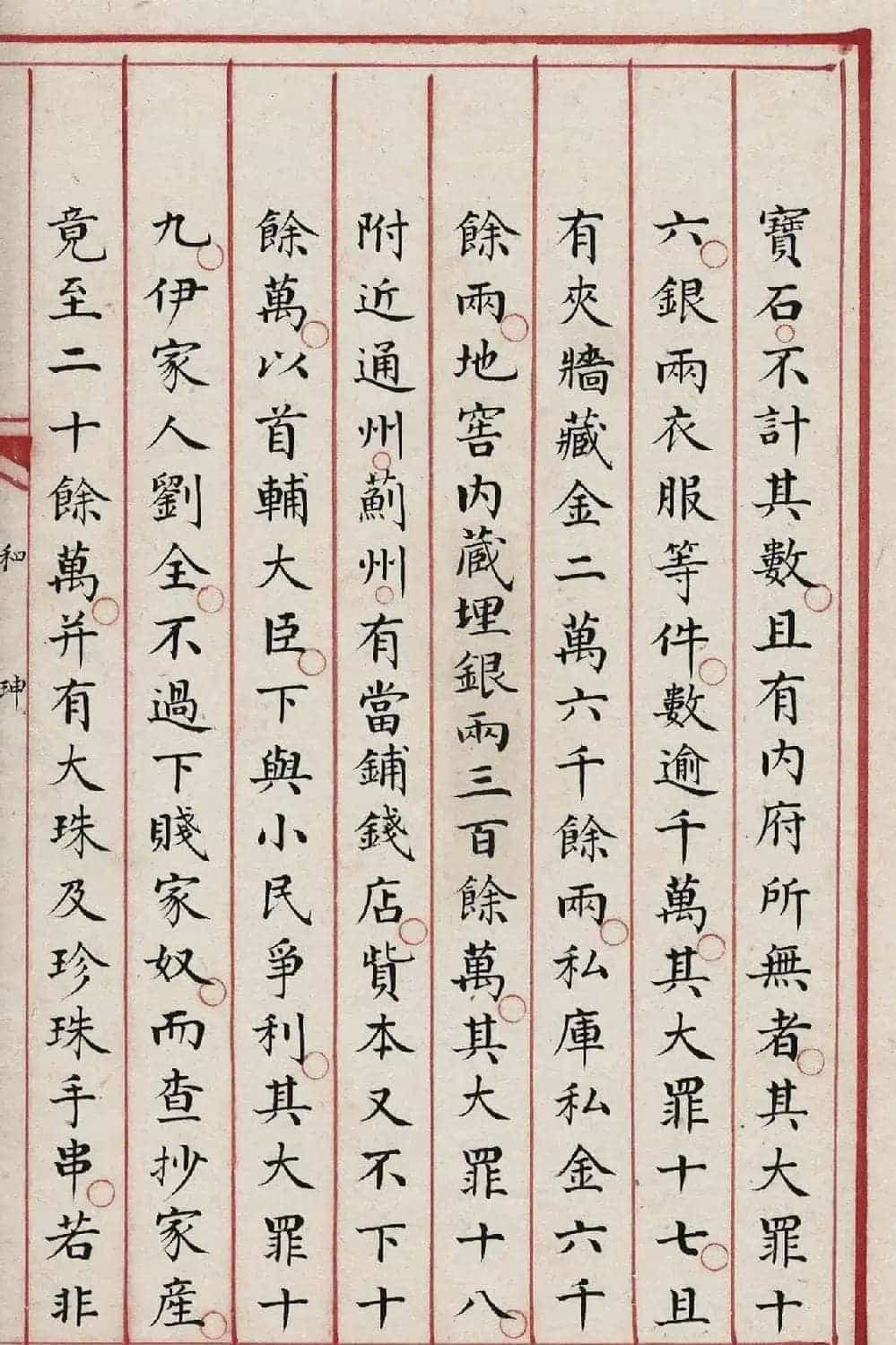 贪官和珅大罪20条，赐令自尽！_第7张