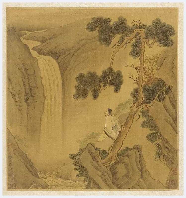 李唐《松荫休憩图》欣赏_第1张