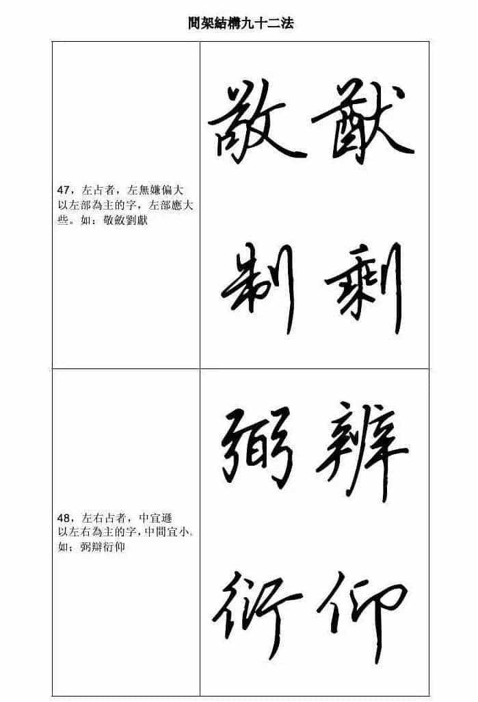 田英章钢笔字帖行书间架结构九十二法_第24张
