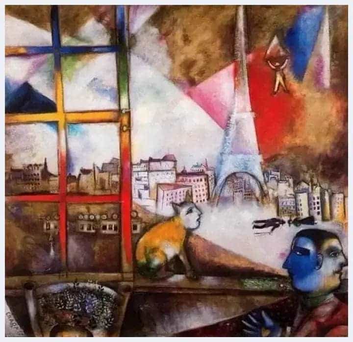 夏加尔绘画作品欣赏_第17张