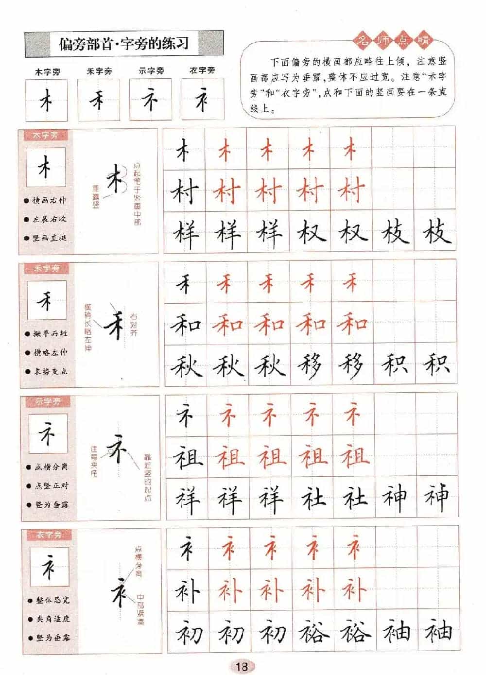 田英章钢笔楷书字帖《无师自通学书法》_第19张