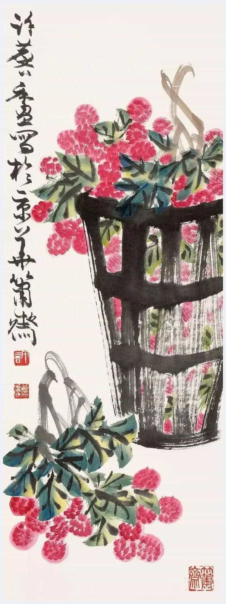 许麟庐写意花鸟作品欣赏_第4张