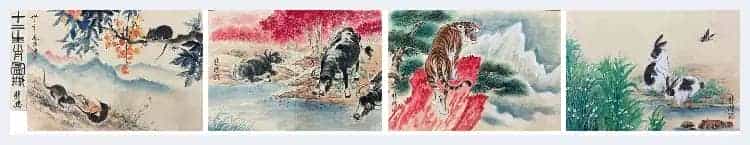 徐悲鸿《十二生肖图册》绝世孤品首现！_第1张