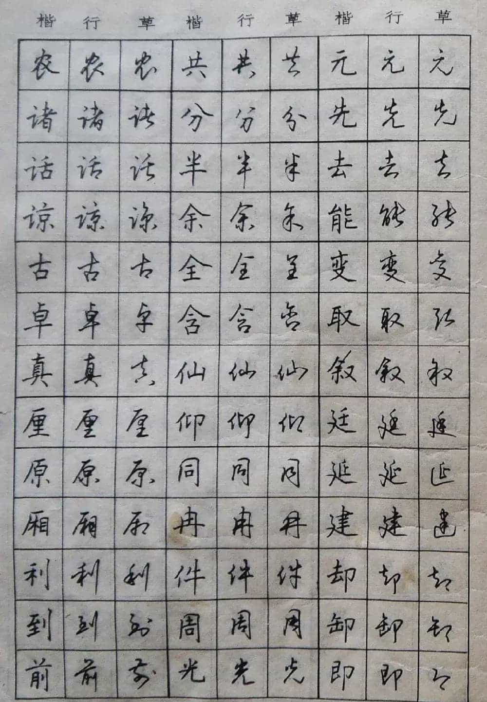 沈鸿根楷书行书草书三体钢笔习字帖_第7张