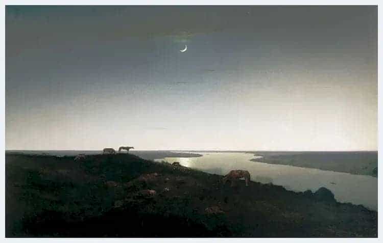 库因芝作品《夜晚》欣赏_第1张