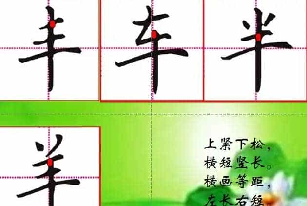 硬笔书法教学:钢笔字书写规律与口诀_第8张