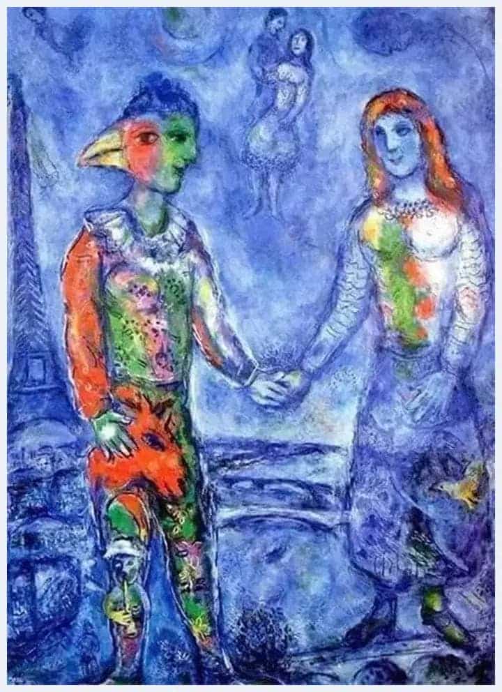 夏加尔绘画作品欣赏_第20张