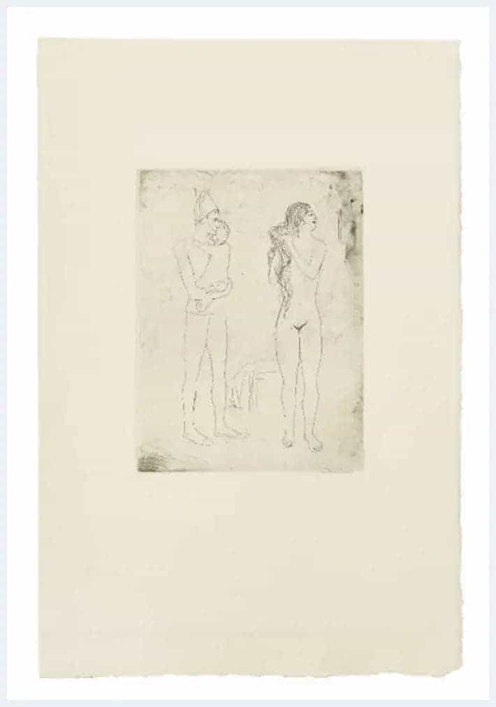 毕加索首批版画《卖艺人系列》将于伦敦进行拍卖_第14张