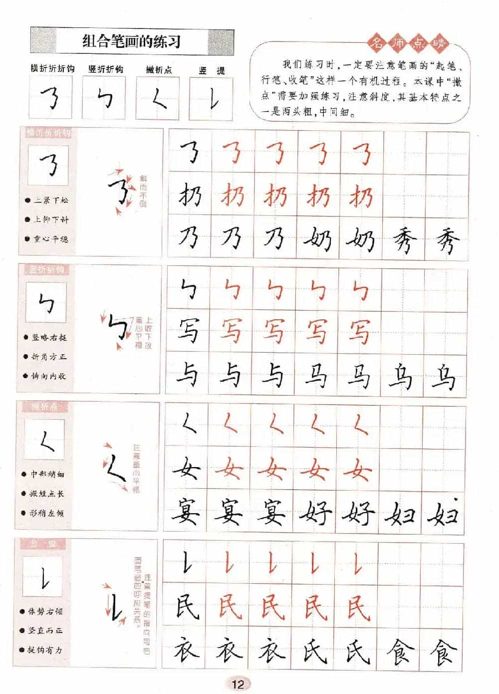 田英章钢笔楷书字帖《无师自通学书法》_第13张