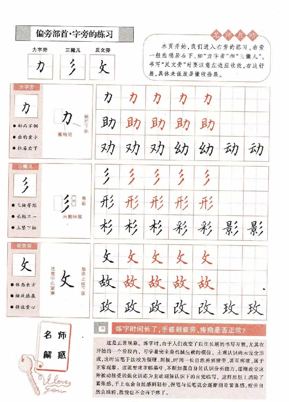 田英章钢笔楷书字帖《无师自通学书法》_第26张
