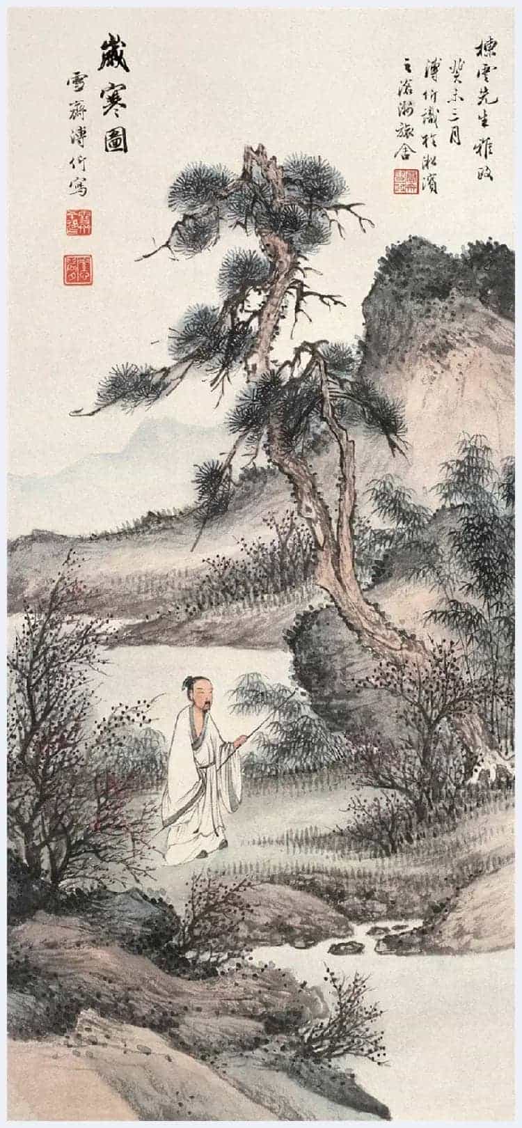 溥伒山水画作品欣赏_第4张