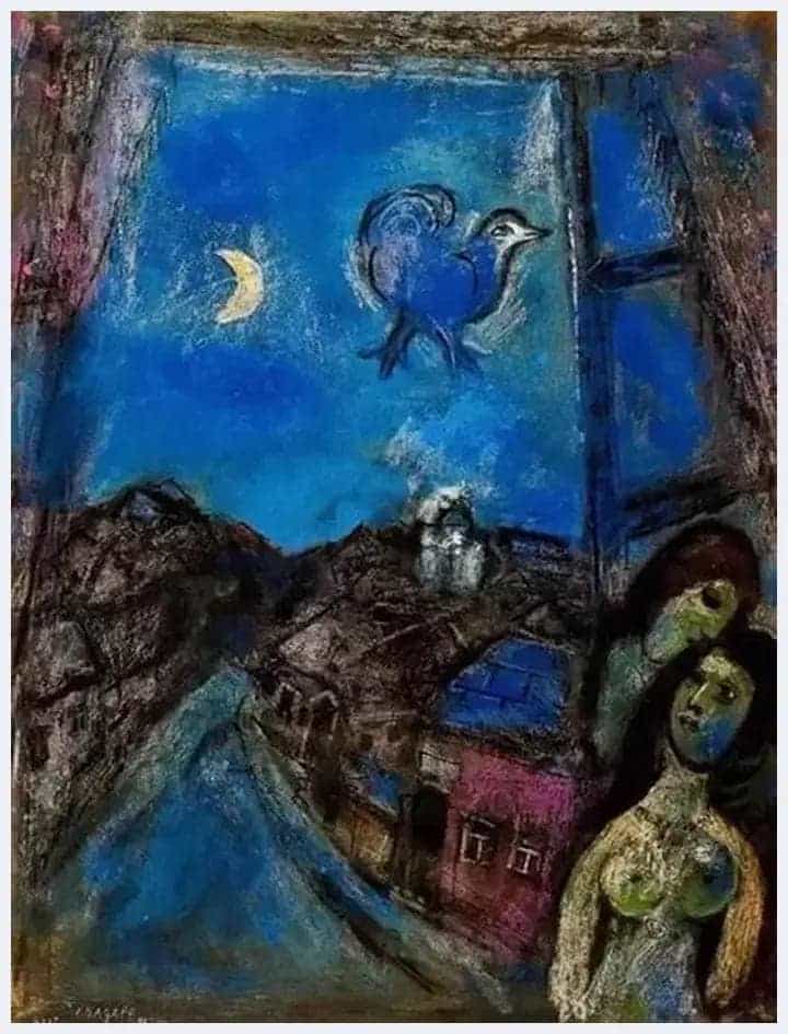 夏加尔绘画作品欣赏_第19张