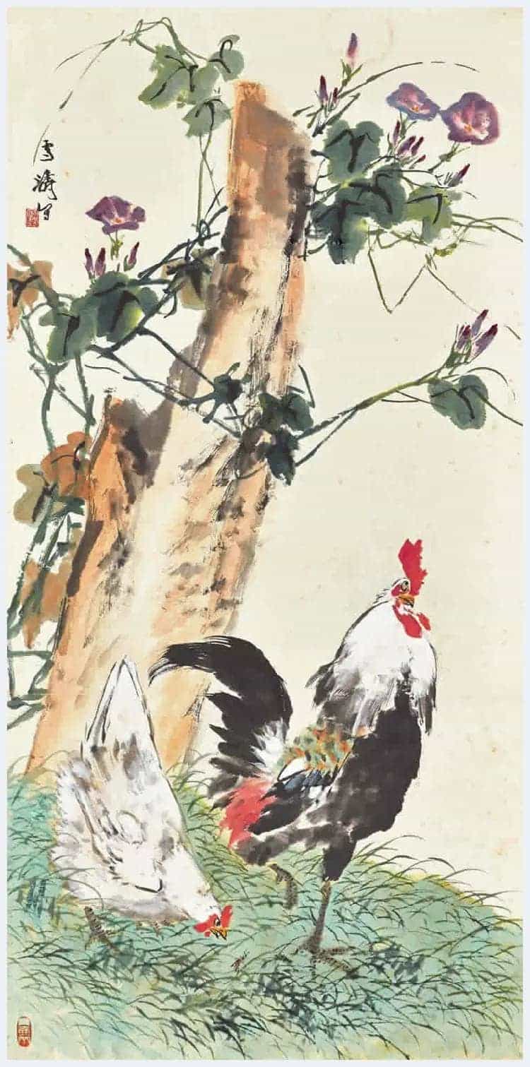 王雪涛《双吉图》大吉大利_第4张
