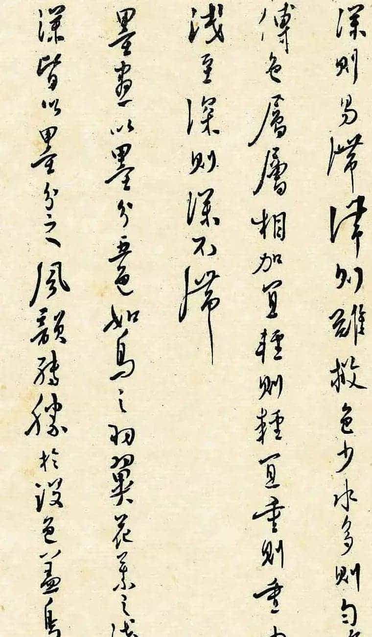 溥儒潇洒秀逸的行草书《寒玉堂论书画》_第38张