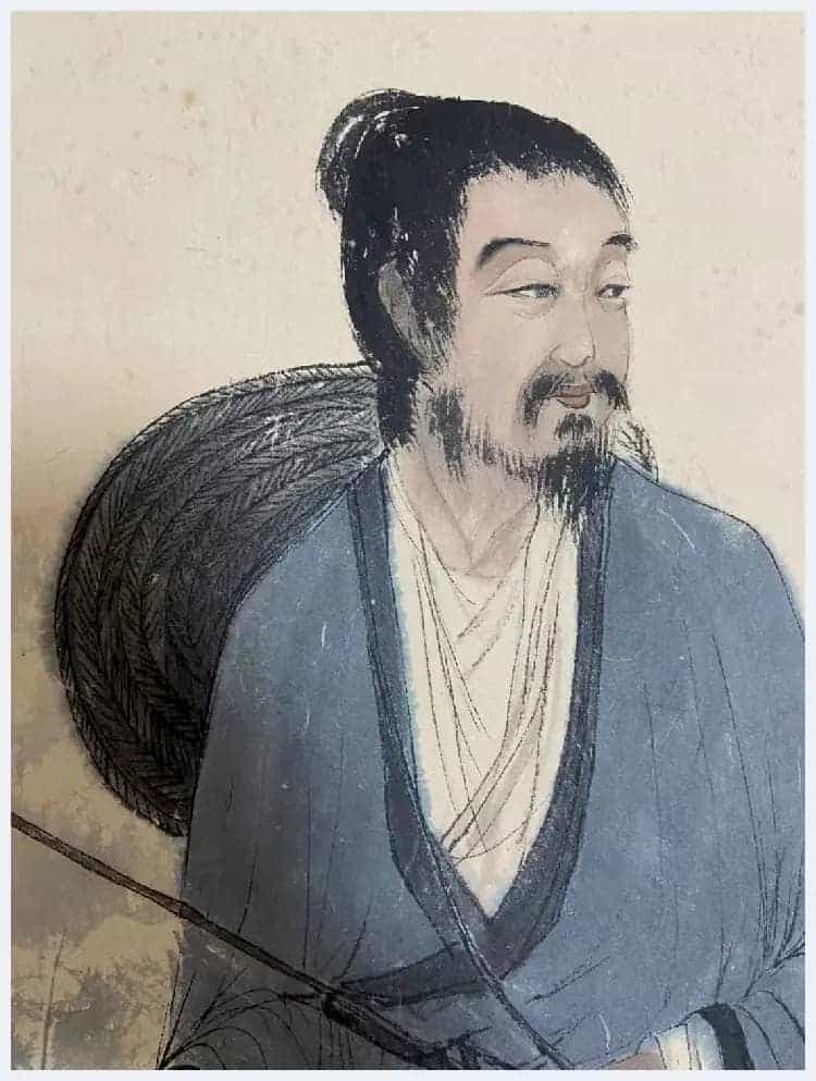 傅抱石《屈原先生小像》首度面世_第4张