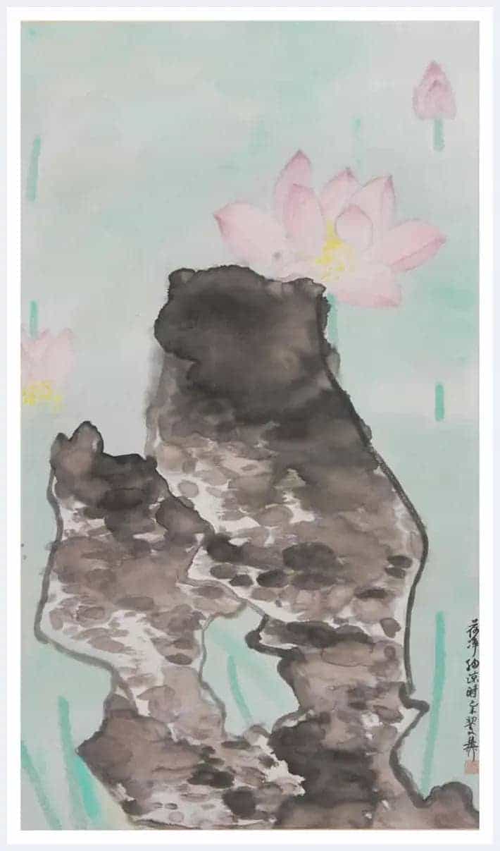 谢稚柳作品欣赏_第53张
