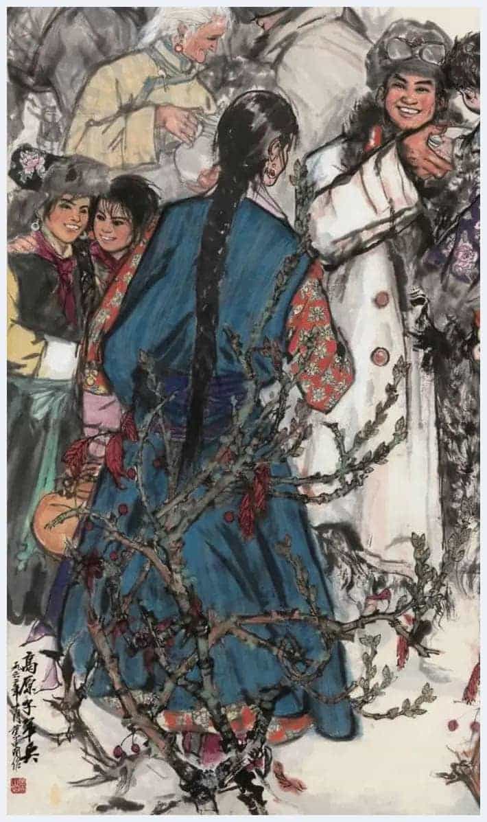黄胄高清作品欣赏，喜欢书画者不可错过！_第14张