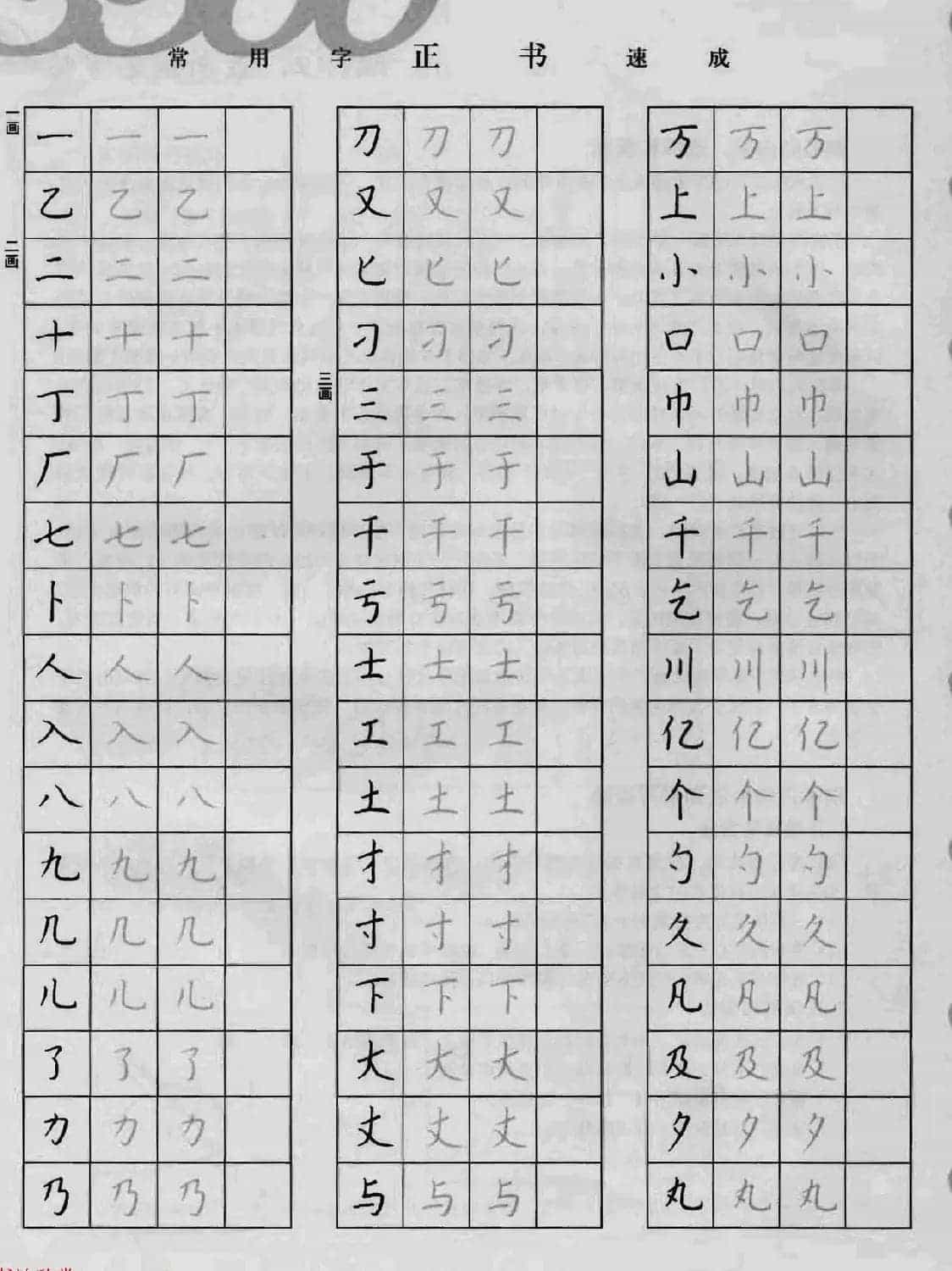 上海钱沛云钢笔字帖《3500常用字正书速成》_第8张