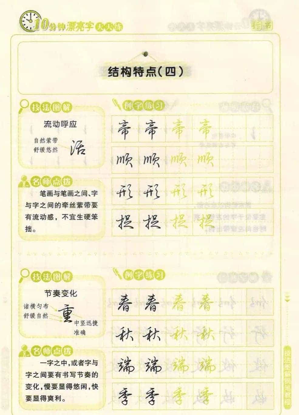 《10分钟漂亮字天天练》技法图解钢笔教程_第42张