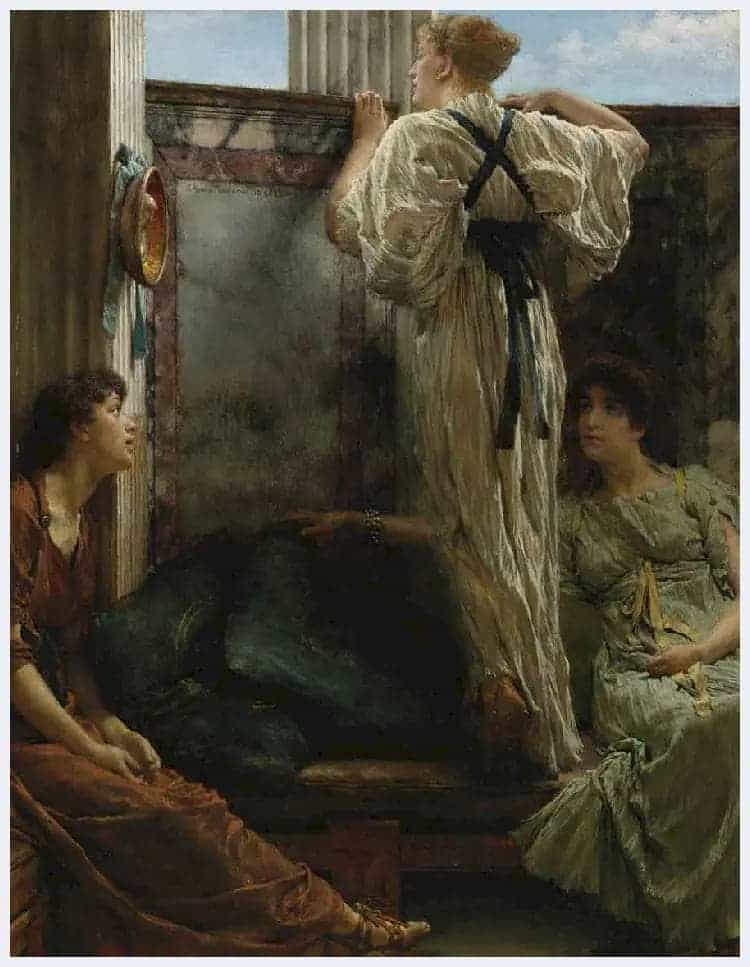 阿尔玛·塔德玛绘画作品欣赏_第12张