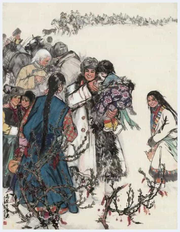 黄胄高清作品欣赏，喜欢书画者不可错过！_第13张