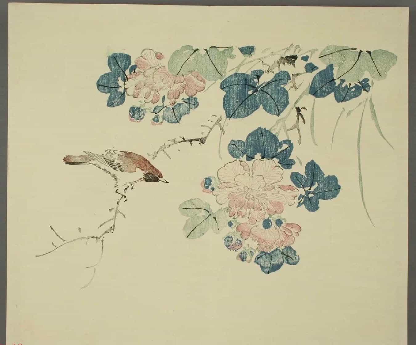 日本竹洞花鸟画欣赏《融斋画谱》_第10张