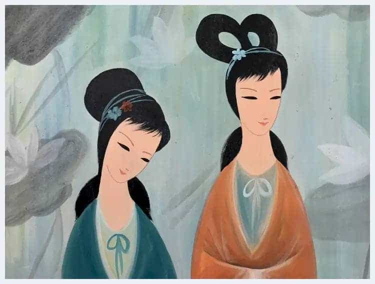 林风眠丈二钜制《五美图》堪称镇馆之宝！_第4张