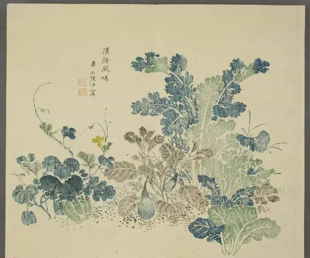 日本竹洞花鸟画欣赏《融斋画谱》_第15张
