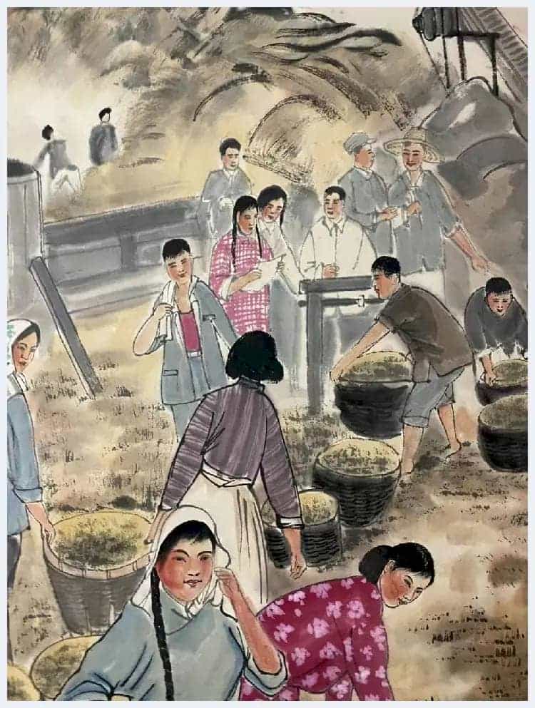 陆俨少人物画《好时节》首度面世_第3张