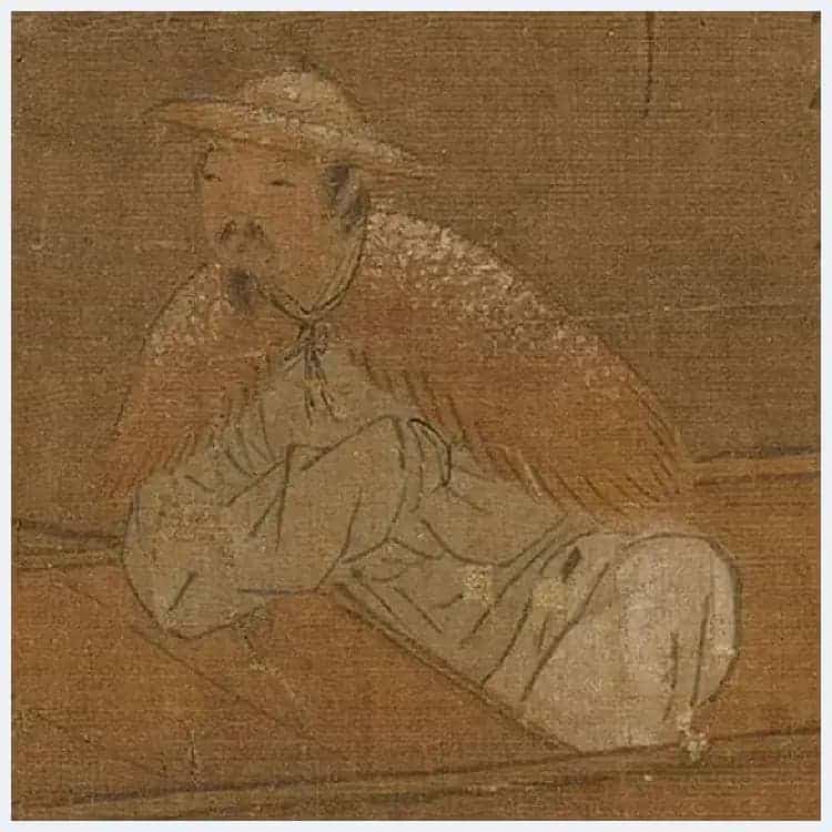 马和之《秋江独钓图》欣赏_第2张